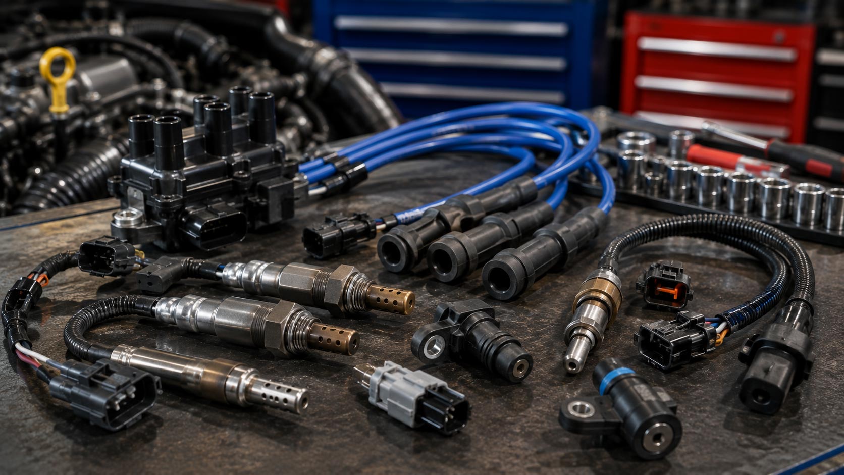 Automotive Sensoren und Zündkabel