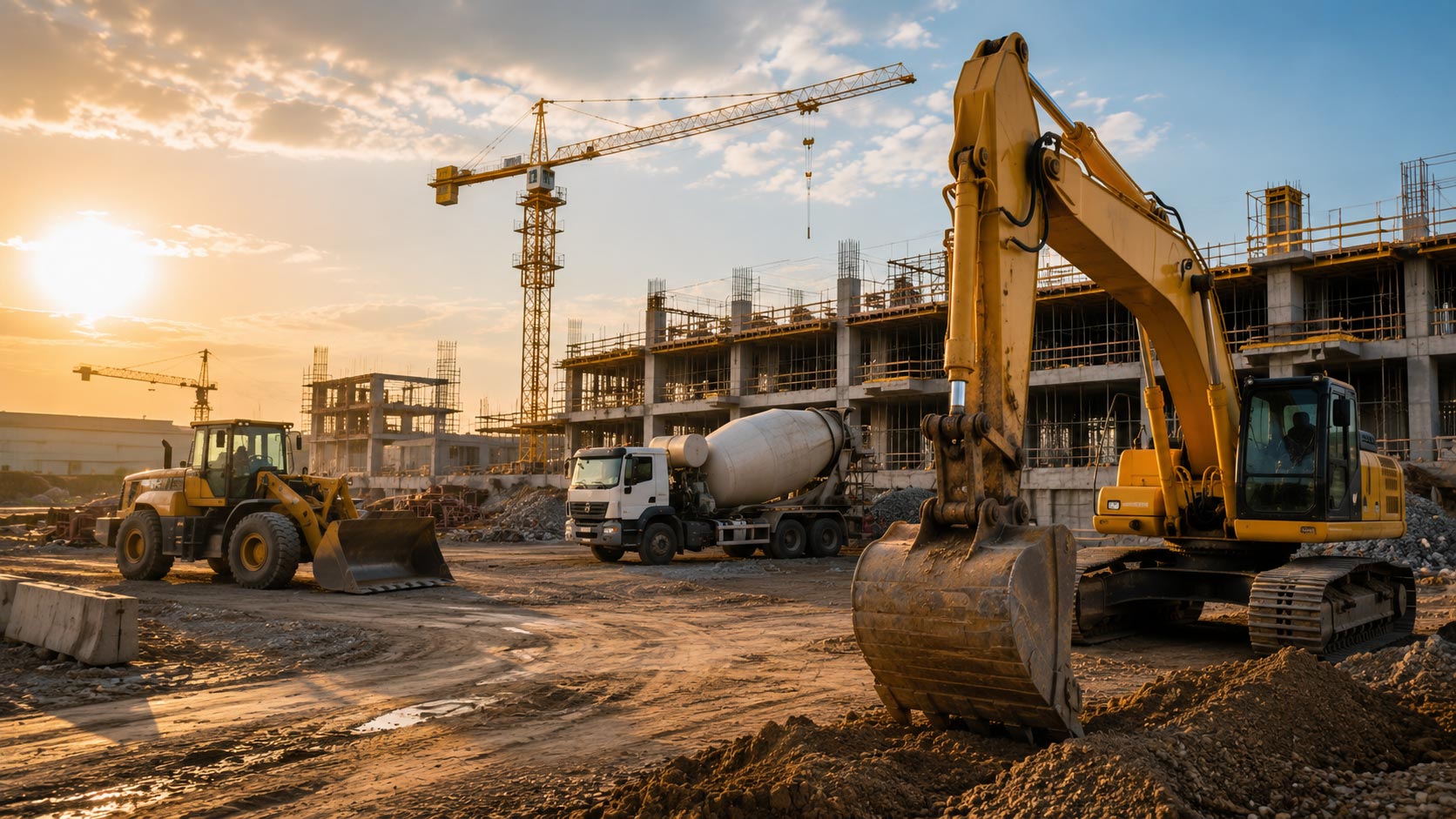 Baumaschinen und -anlagen