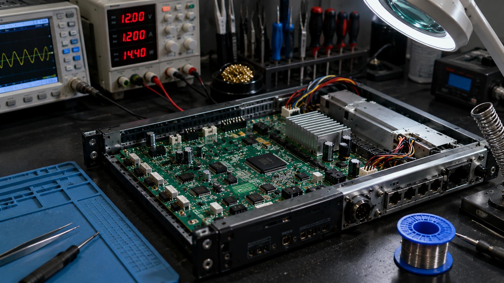 Wartung elektronischer Geräte