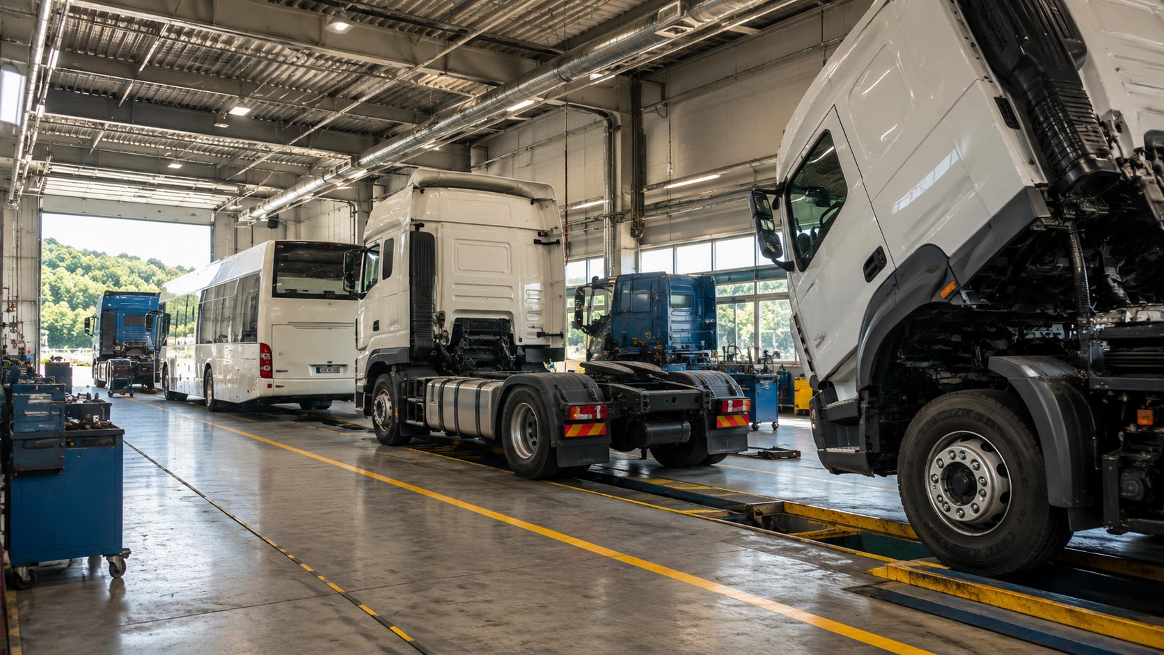Fleet and Commercial Vehicle Servicing