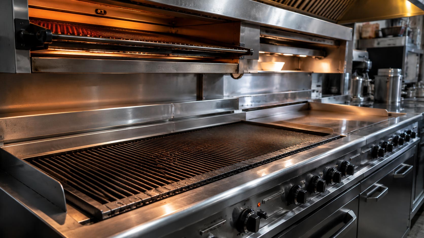 Grills, Broilers und Salamander