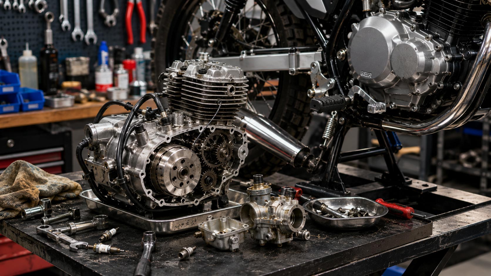 Kleiner Motor- und Motorradservice