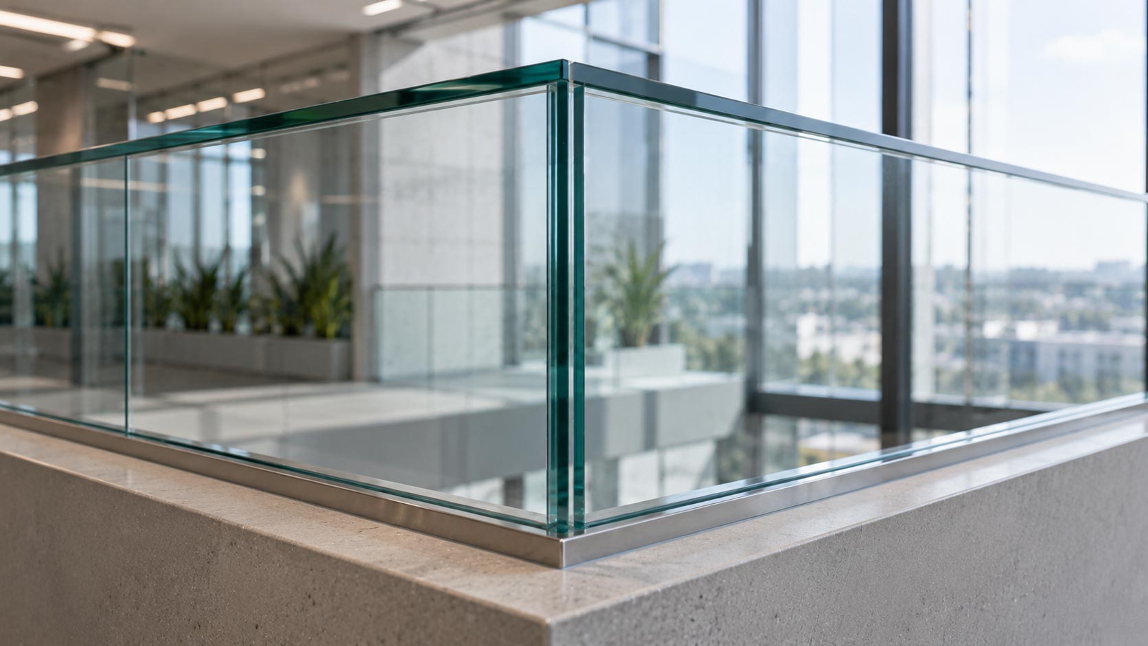 Collage structural verre-verre